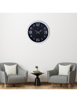 Beyaz 40 cm Metal Modern Duvar Saati