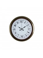 Eskitme Motifli 40 cm Metal Duvar Saati