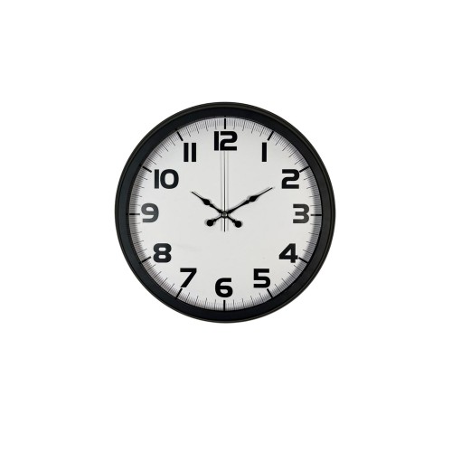 Black Simplex 40 cm Metal Duvar Saati