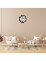 Krom Prime 40 cm Metal Duvar Saati