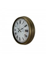 Antique World 40 cm Eskitme Metal Duvar Saati