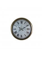 Antique World 40 cm Eskitme Metal Duvar Saati