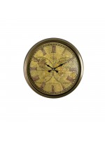 Vintage Atlas Majestic 40 cm Metal Duvar Saati