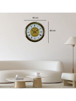 Gold Anatolia Royal 40 cm Metal Duvar Saati
