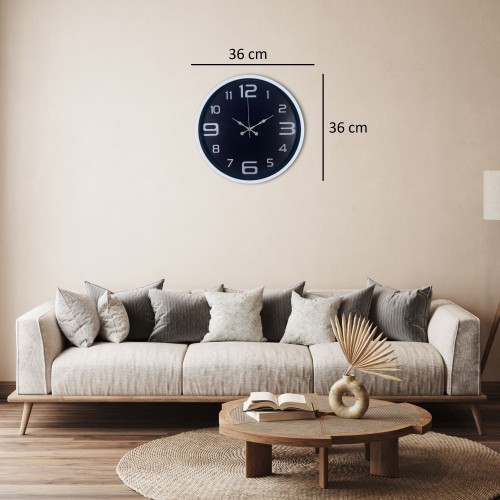 Beyaz Şık 36 cm Duvar Saati
