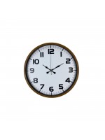 Kahverengi 36 cm Standart Duvar Saati – Standart Rakamlı