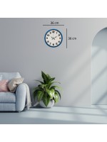 Sky Blue 36 cm Duvar Saati