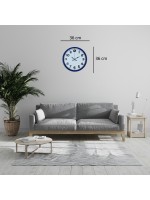 Royal Lacivert 36 cm Duvar Saati