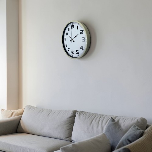 Pure Krem 36 cm Klasik Duvar Saati