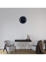 Gri Zarafet 36 cm Duvar Saati