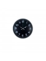 Gri Zarafet 36 cm Duvar Saati