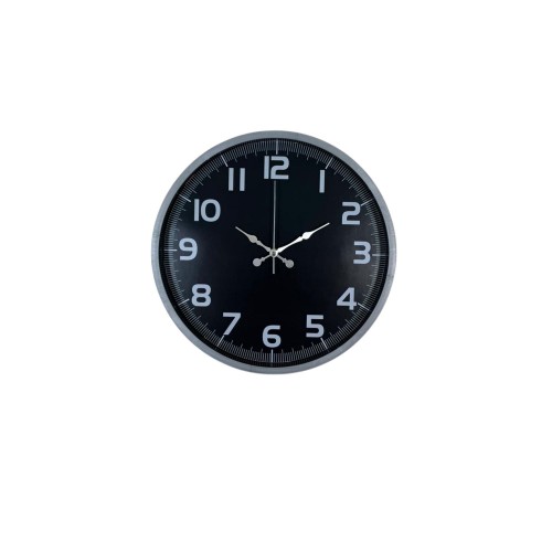 Gri Zarafet 36 cm Duvar Saati