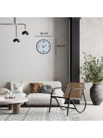 Natural Krem 36 cm Duvar Saati