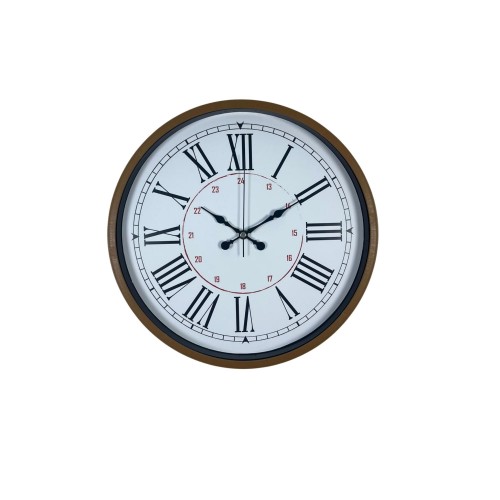 Kahverengi 36 cm Standart Duvar Saati – Standart Roma Rakamlı