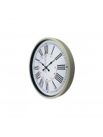 Krem 36 cm Dekoratif Modern Duvar Saati
