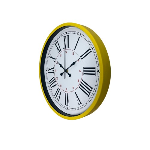 36 cm Sarı Standart Duvar Saati – Standart Roma Rakamlı