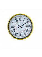 36 cm Sarı Standart Duvar Saati – Standart Roma Rakamlı