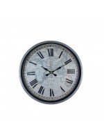 Gri 36 cm Atlas Modern Tasarım Duvar Saati