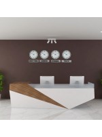 Soft Krem 36 cm Tabelalı 4 lü Dünya Saatleri – Otel ve Resepsiyon Saati