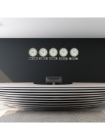 Yellow Line 5’li 36 cm Tabelalı Dünya Saatleri – Otel ve Resepsiyon Saati