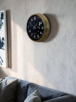 Vintage Prestige 40 cm Eskitme Atatürk Duvar Saati