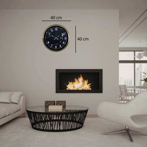 Vintage Prestige 40 cm Eskitme Atatürk Duvar Saati