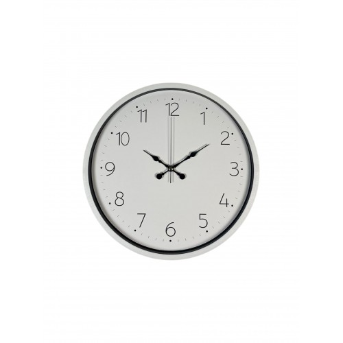 Beyaz 36 cm Standart Duvar Saati – Standart Rakamlı