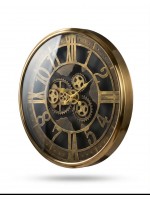 İmperial Gold 70 x 70 cm Çarklı Duvar Saati