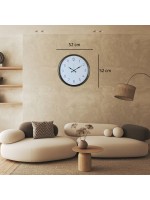 Eskitme Sade Dekoratif 52 x 52 cm Duvar Saati