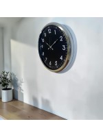 Krom Standart Dekoratif 52 x 52 cm Duvar Saati – Standart Dekoratif Metal