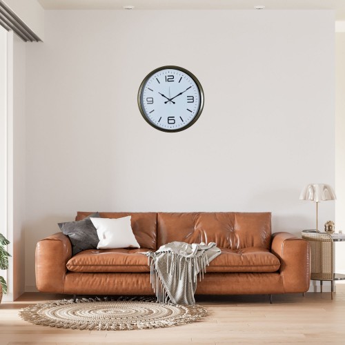 Eskitme 52 cm Metal Modern Tasarım Duvar Saati