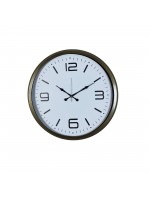 Eskitme 52 cm Metal Modern Tasarım Duvar Saati