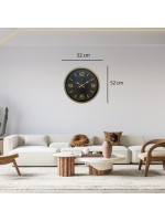 Bronze Prestij 52 x 52 cm Duvar Saati