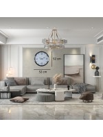Regal Silver 52 x 52 cm Duvar Saati