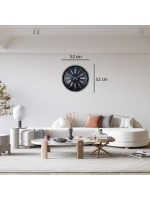 Krom Vıctoria 52 cm Metal Duvar Saati