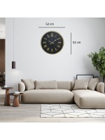 Eskitme Roma Elegant 52 x 52 cm Duvar Saati