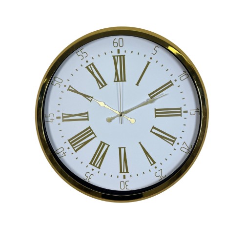 Gold Altın Zarafet 52 x 52 cm Duvar Saati