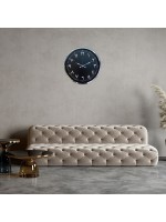 Krom Arapça Rakamlı 52 x 52 cm Duvar Saati