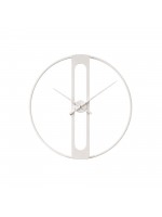 Dekoratif Beyaz 60 cm İskelet Duvar Saati