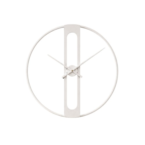 Dekoratif Beyaz 60 cm İskelet Duvar Saati