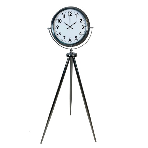 Krom Klasik Majesty 150 x 45 cm Metal Ayaklı Saat