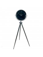 Krom Royal Aynalı Tripod 150 x 45 cm Ayaklı Saat