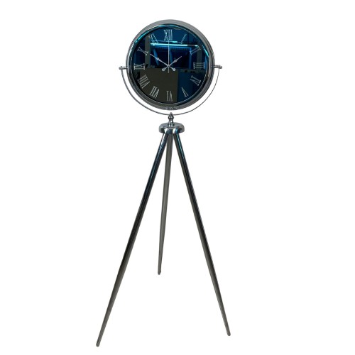 Krom Prestıge Aynalı Tripod 150 x 45 cm Ayaklı Saat