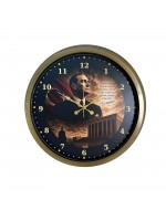 Eskitme Cumhuriyet Destanı 40 x 40 cm Metal Duvar Saati
