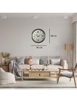 Eskitme Royal 40 cm Metal Duvar Saati