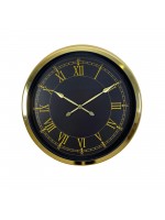 Gold Prestij Roma 60 x 60 cm Metal Duvar Saati