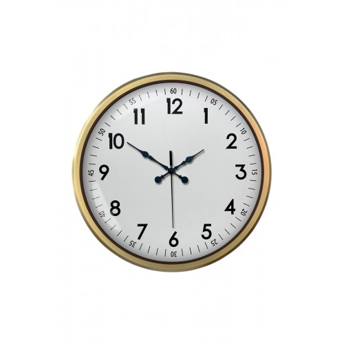 Eskitme Standart Büyük Boy 80 cm Metal Duvar Saati
