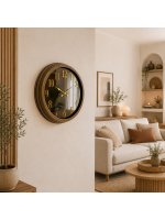 Eskitme Legacy Aynalı 40 x 40 cm Duvar Saati