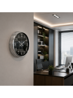 Krom Heritage Aynalı 40 x 40 cm Duvar Saati
