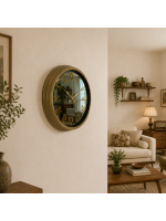 Eskitme Grand Roma Aynalı 40 x 40 cm Duvar Saati